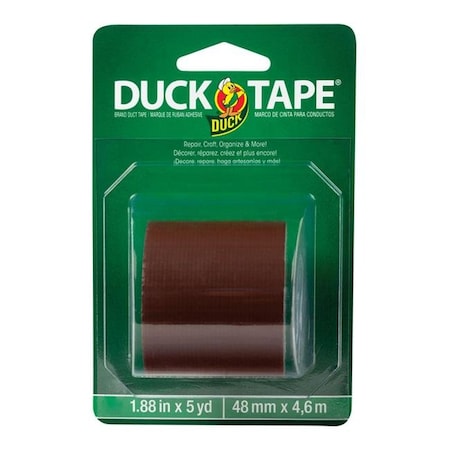 Duck Brand 4760377 Tape 1.88 In. X 5 Yard Brown Solid